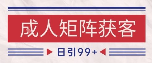 小红书某音橙人赛道引流获客，自热矩阵日引200+【揭秘】-资源鲟