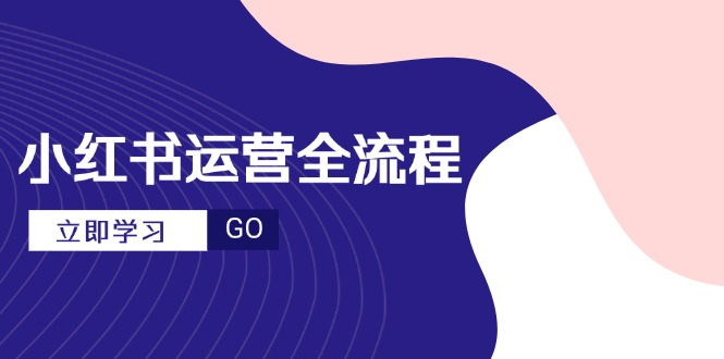 （14861期）小红书运营全流程，爆款选题文案，视频制作技巧，进阶达人宝典-资源鲟