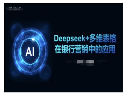 Deepseek+多维表格在银行营销场景中的应用-资源鲟