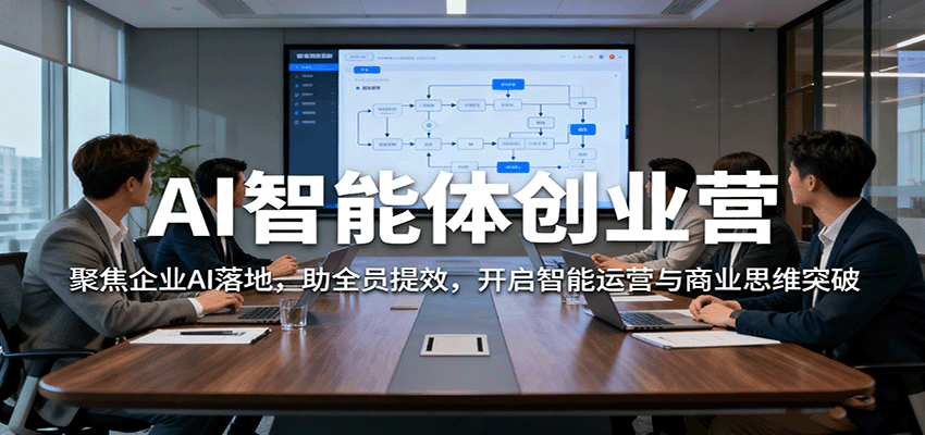 AI智能体创业营：聚焦企业AI落地，助全员提效，开启智能运营与商业思维突破-资源鲟