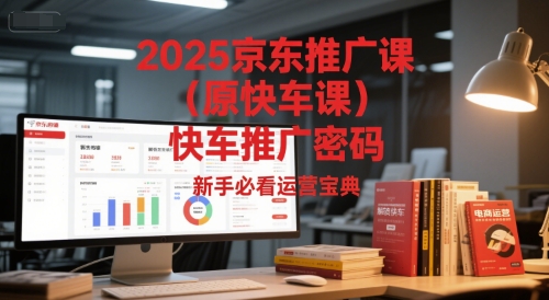 2025京东推广课（原快车课）解锁京东快车推广密码，新手必看运营宝典-资源鲟