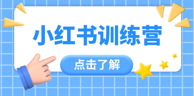 （14545期）小红书训练营，助小白入门，掌握技巧变达人，课程实操又全面（12节课）-资源鲟
