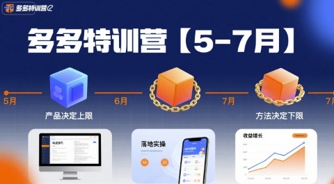 多多特训营【5-7月】产品决定上限，方法决定下限，各种玩法技巧落地实操-资源鲟