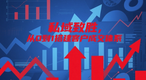 私域致胜，从0到1搭建客户成交体系-资源鲟