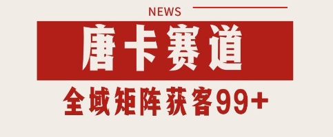 唐卡赛道私域引流获客 自热矩阵SOP日引流99+精准客资【揭秘】-资源鲟