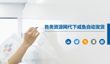 各类资源网代下咸鱼自动发货-资源鲟