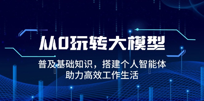 （14009期）从0玩转大模型，普及基础知识，搭建个人智能体，助力高效工作生活-资源鲟